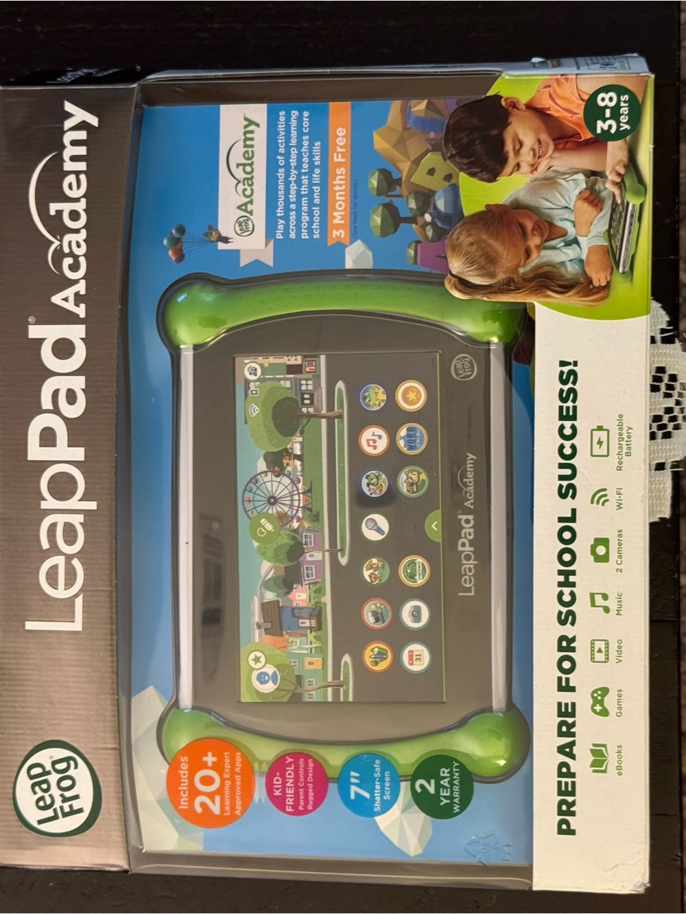 LeapPad Academy Kids Tablet by - Green